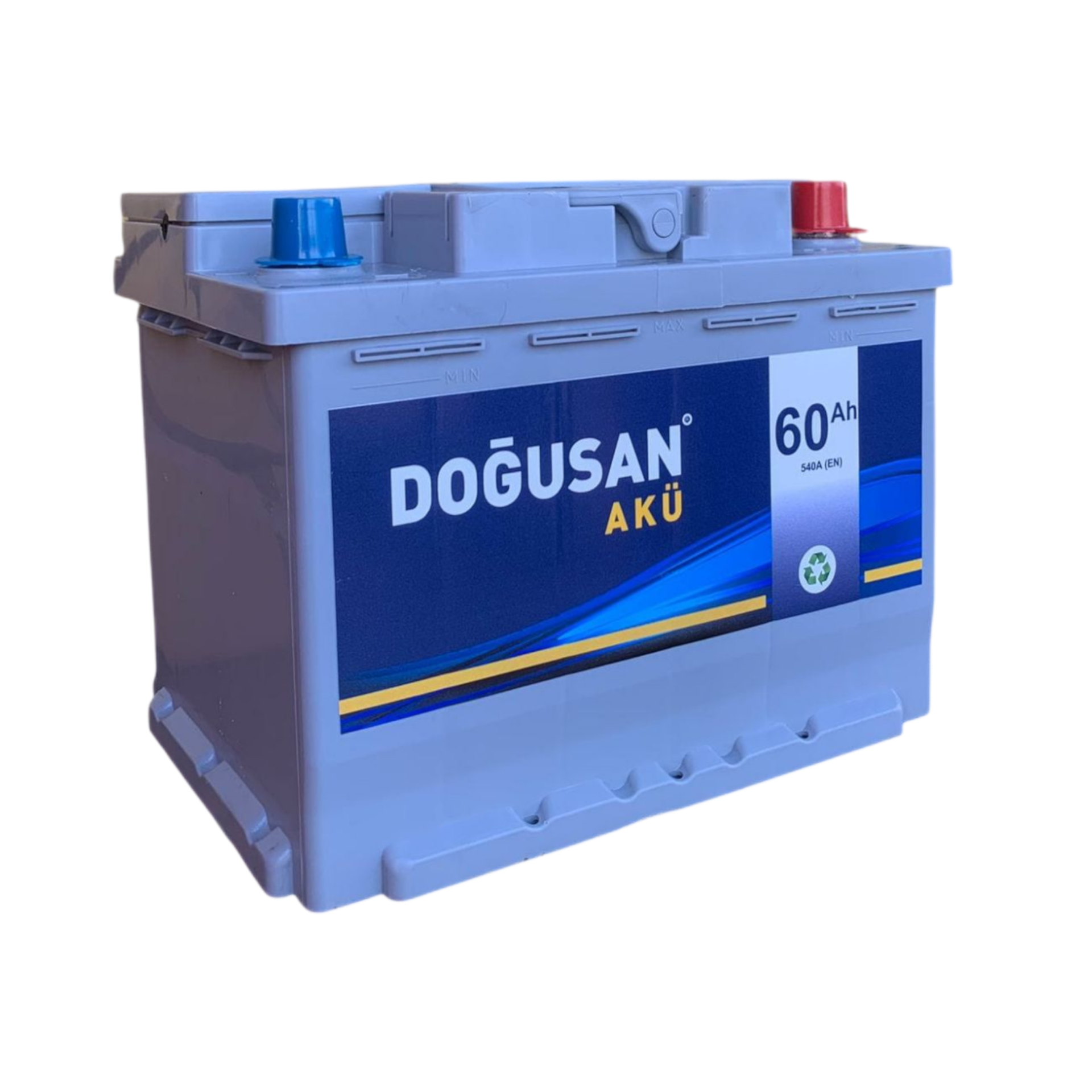 Doğusan Akü 12V 60 Amper 2025 Üretim ( Bursa )