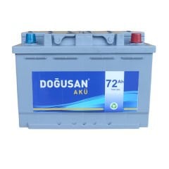 Doğusan Akü 12V 72 Amper 2025 Üretim ( Bursa )