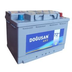 Doğusan Akü 12V 72 Amper 2025 Üretim ( Bursa )