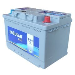Doğusan Akü 12V 72 Amper 2025 Üretim ( Bursa )